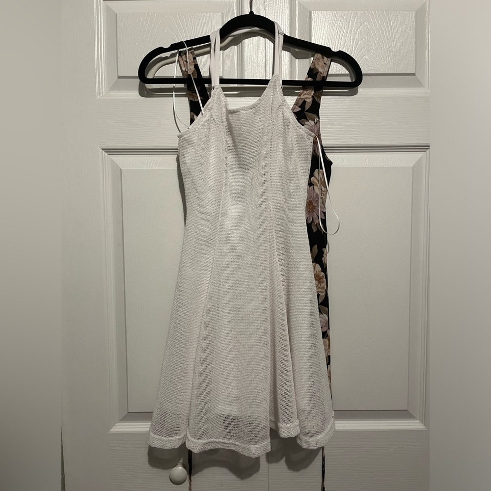 Double Zero White Mini Dress - image 1